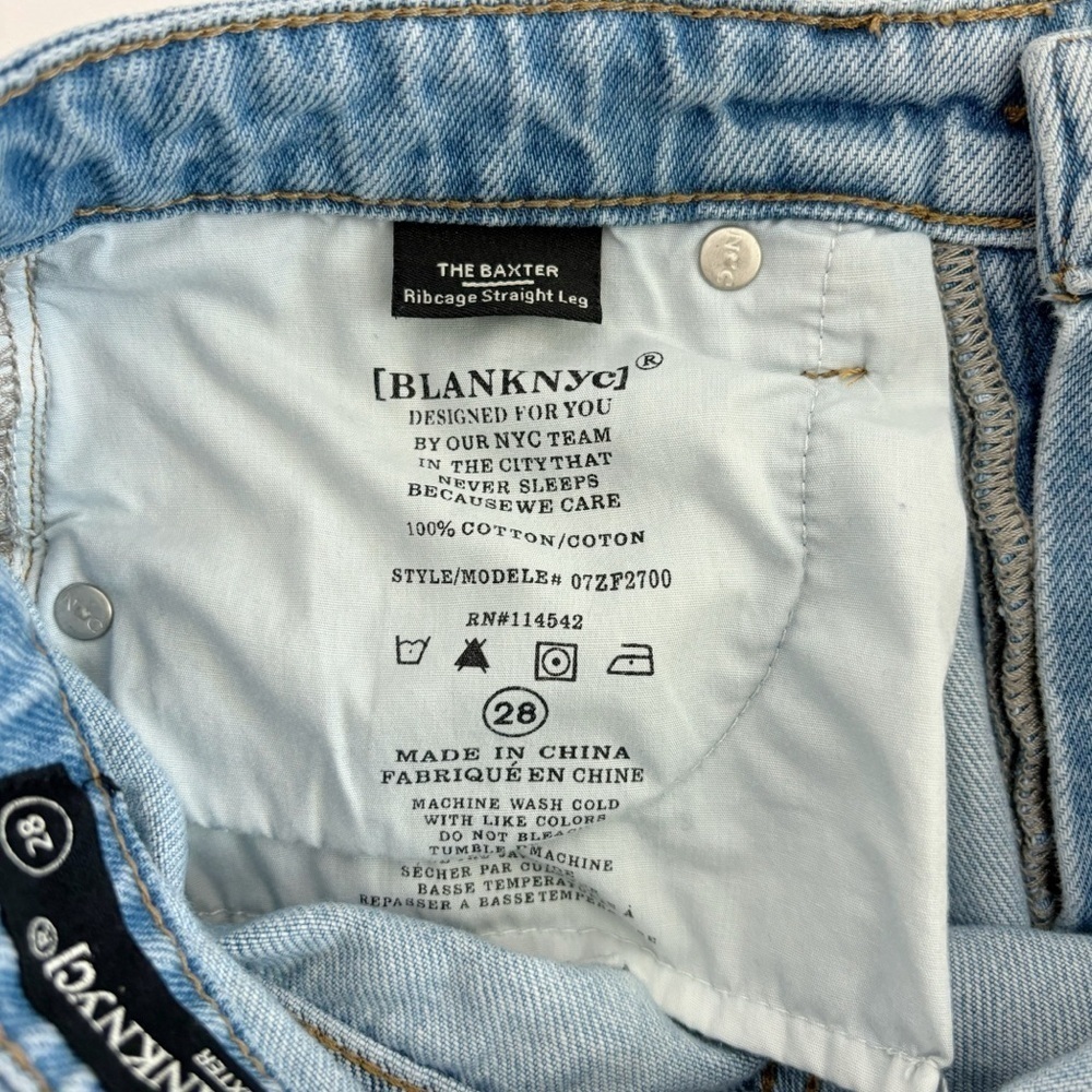 BLANKNYC Baxter Rib Cage in Bloom For You Size 28 - Picture 8 of 11